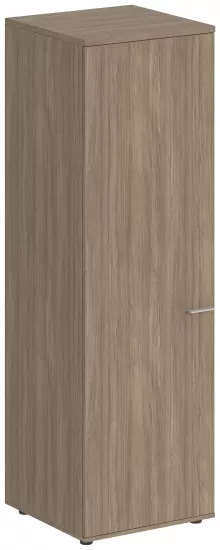 Гардероб 1-дверный с задней стенкой HDF левый