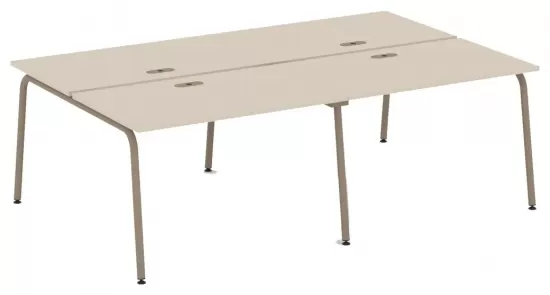 Рабочая станция с лючком на круглой трубе