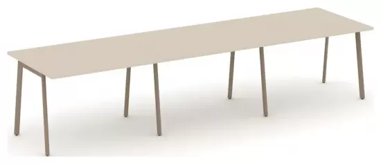 Стол переговорный на плоскоовальной трубе