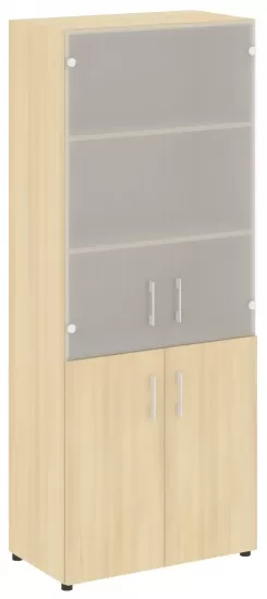 Шкаф высокий широкий комбинированный