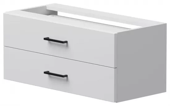 Модуль с ящиками для стеллажа металлического